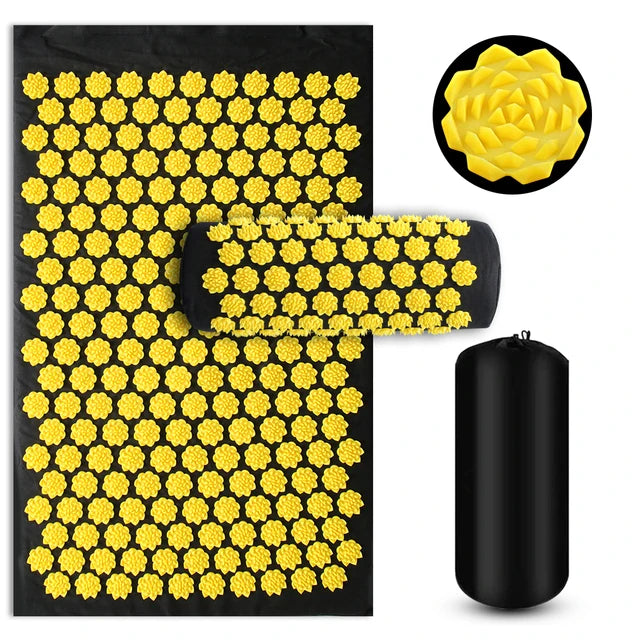 Acupressure Mat & Cushion Set