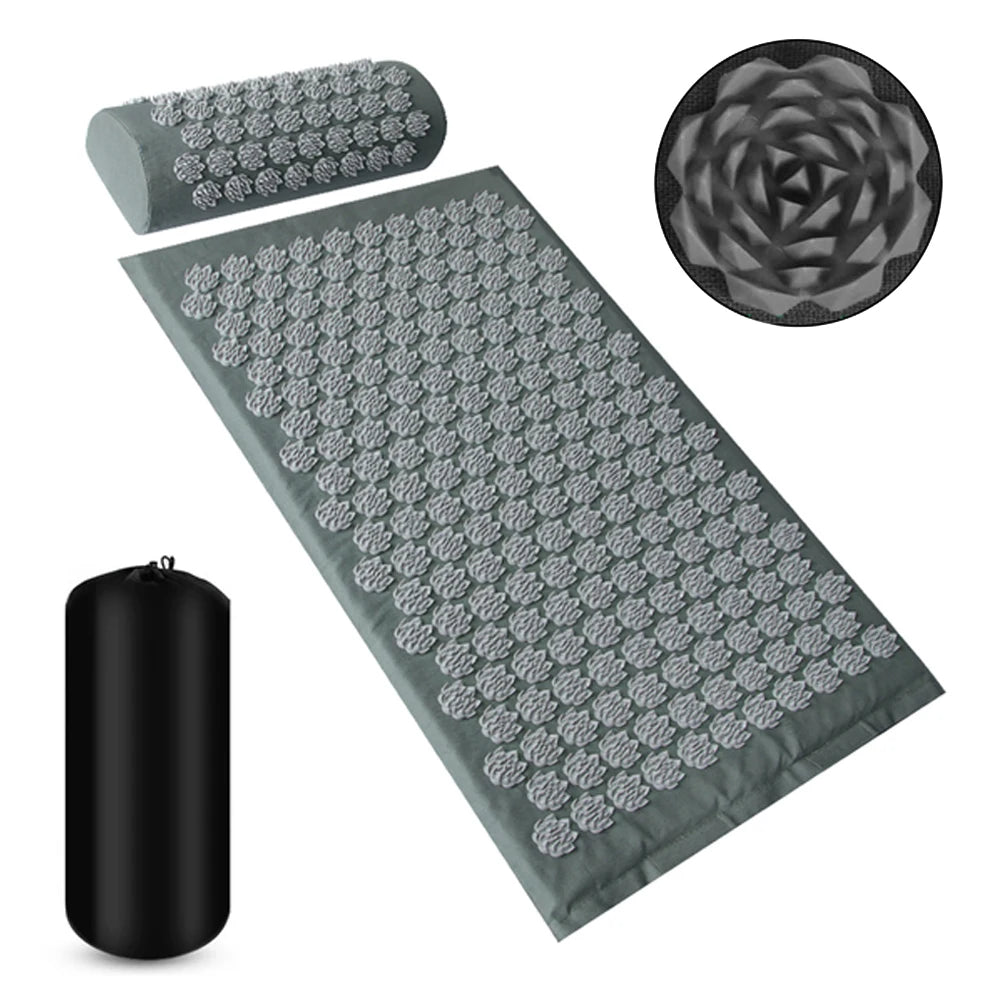 Acupressure Mat & Cushion Set
