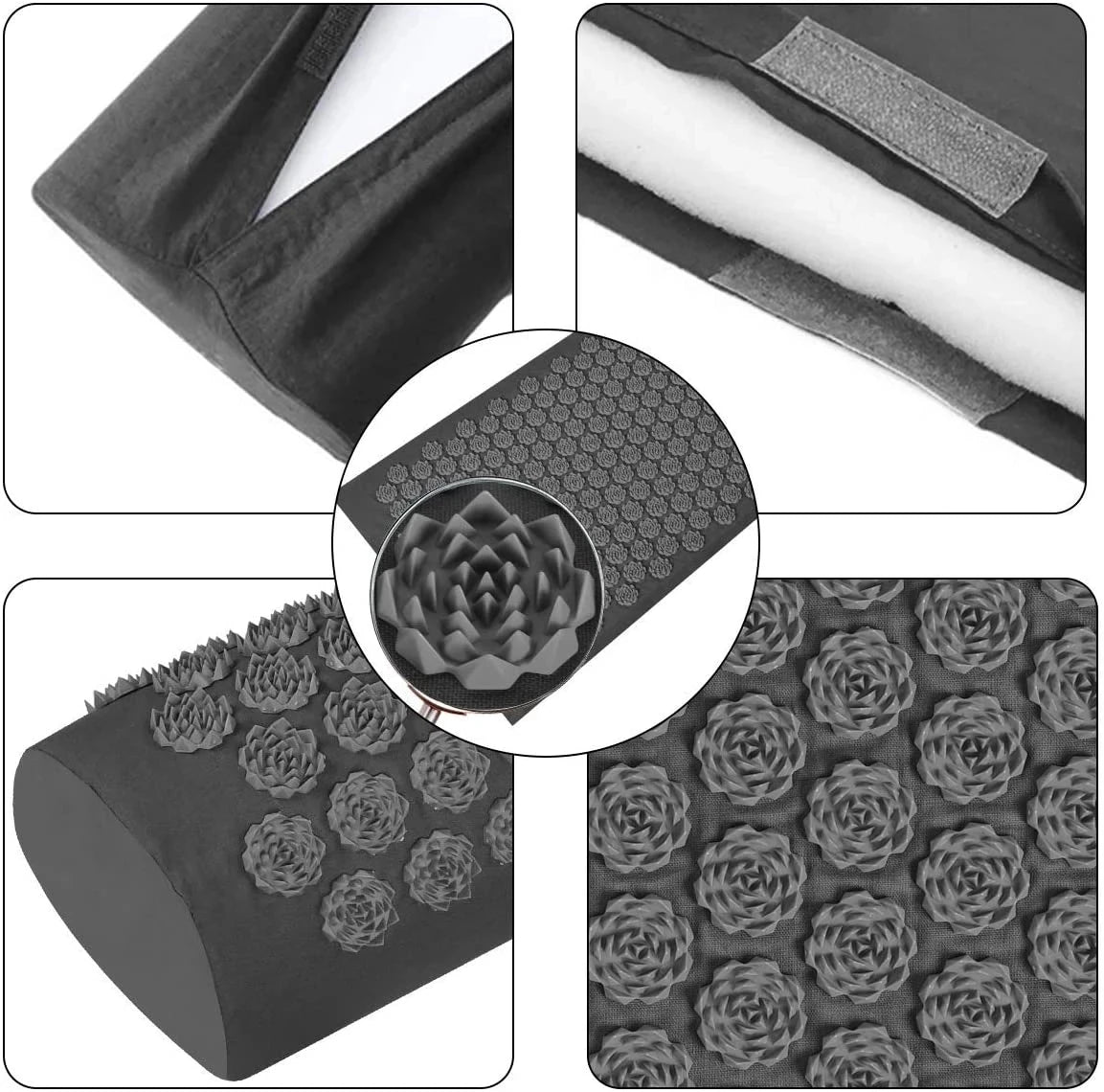 Acupressure Mat & Cushion Set