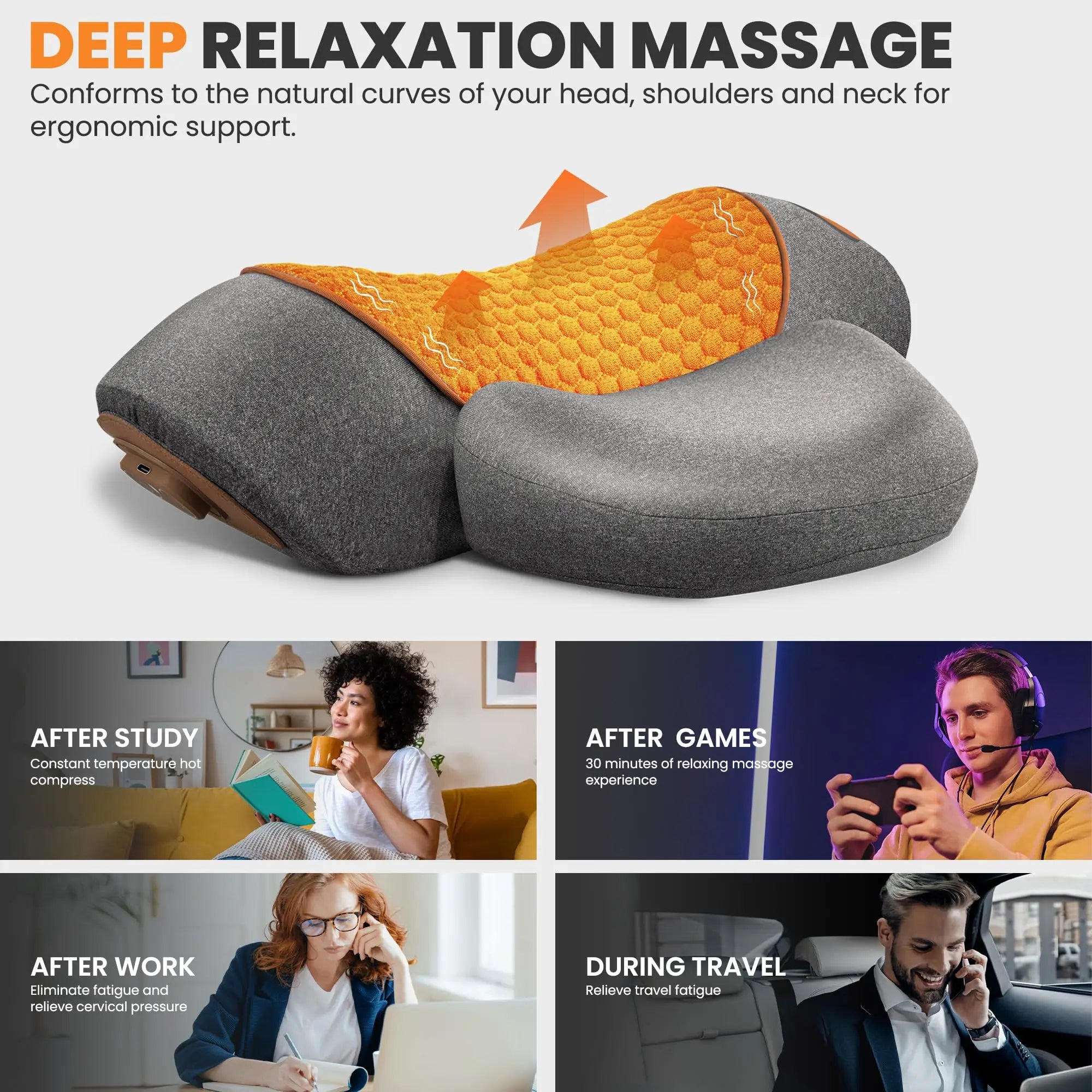 Electric Neck Massager Pillow
