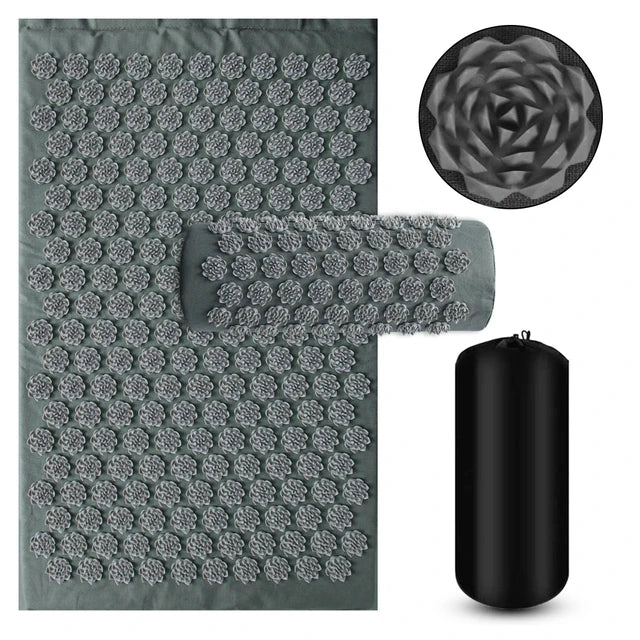 Acupressure Mat & Cushion Set