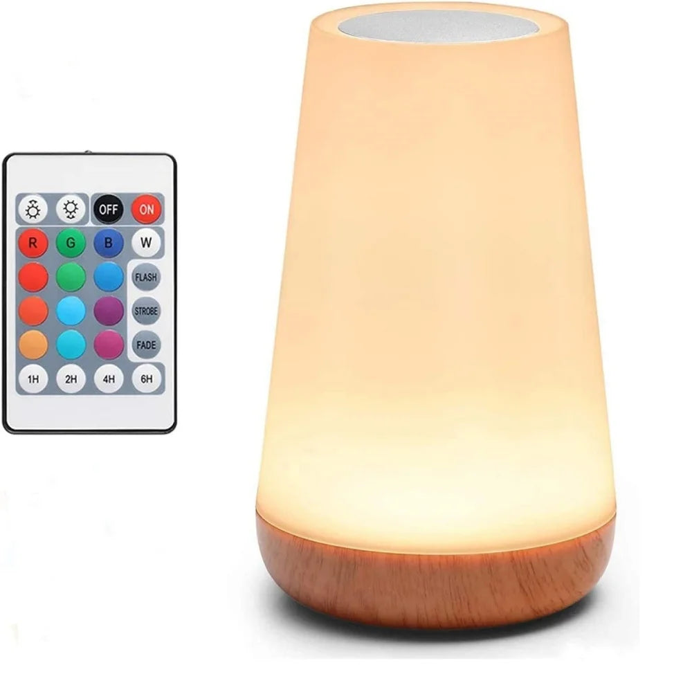Rechargeable RGB Touch Bedside Lamp