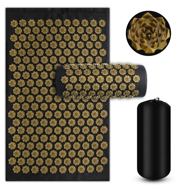 Acupressure Mat & Cushion Set
