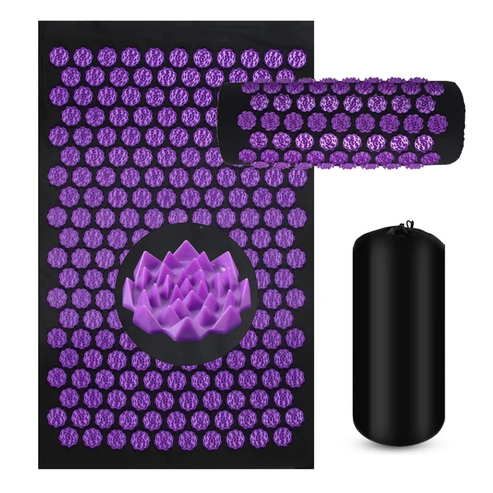 Acupressure Mat & Cushion Set