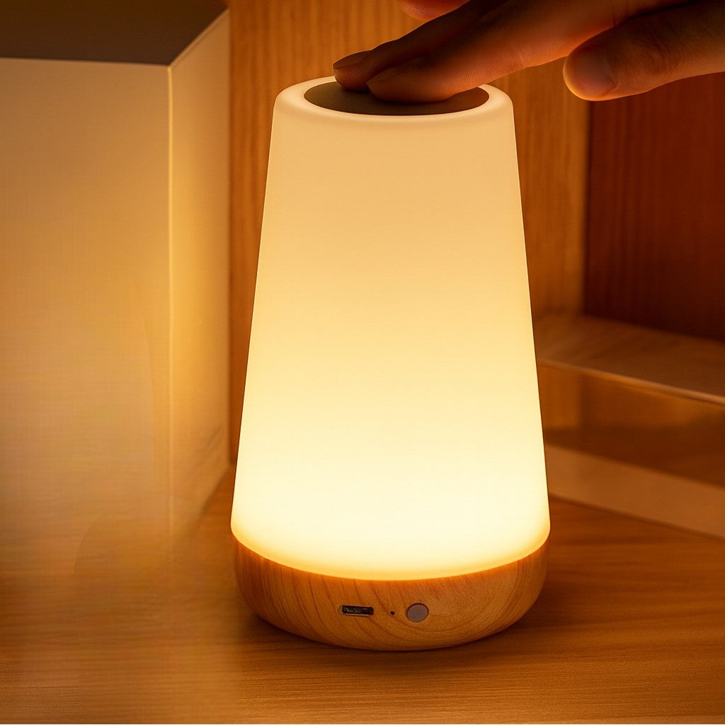 Rechargeable RGB Touch Bedside Lamp
